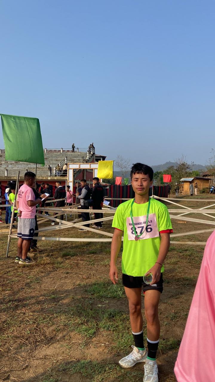 Winner of District Marathon Race